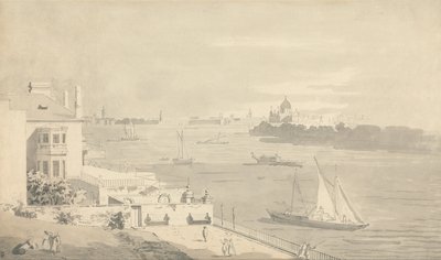 Veduta di Londra da Richmond House, Whitehall da Unbekannt Unbekannt